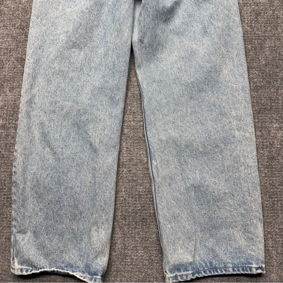 We The Free People Jeans Womens 26 Blue Deep Trance Dropped Boyfriend Baggy - Picture 13 of 13